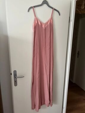 Silky Pink Slip Dress - Women Intimates & Sleepwear